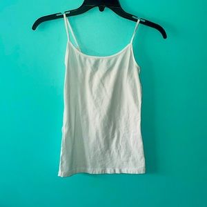 White tank top